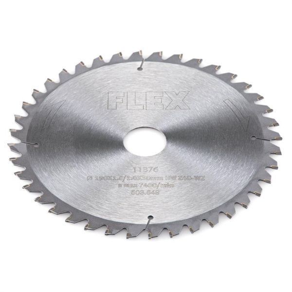 Flex Rundsavsklinge D190x1,6/1,0 x30 HW Z40 +5° WZ