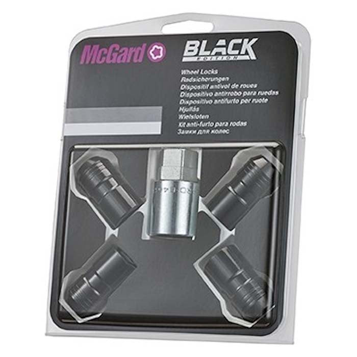 Mcgard 24214su låsemøtrik m14x1.5 kegle sort