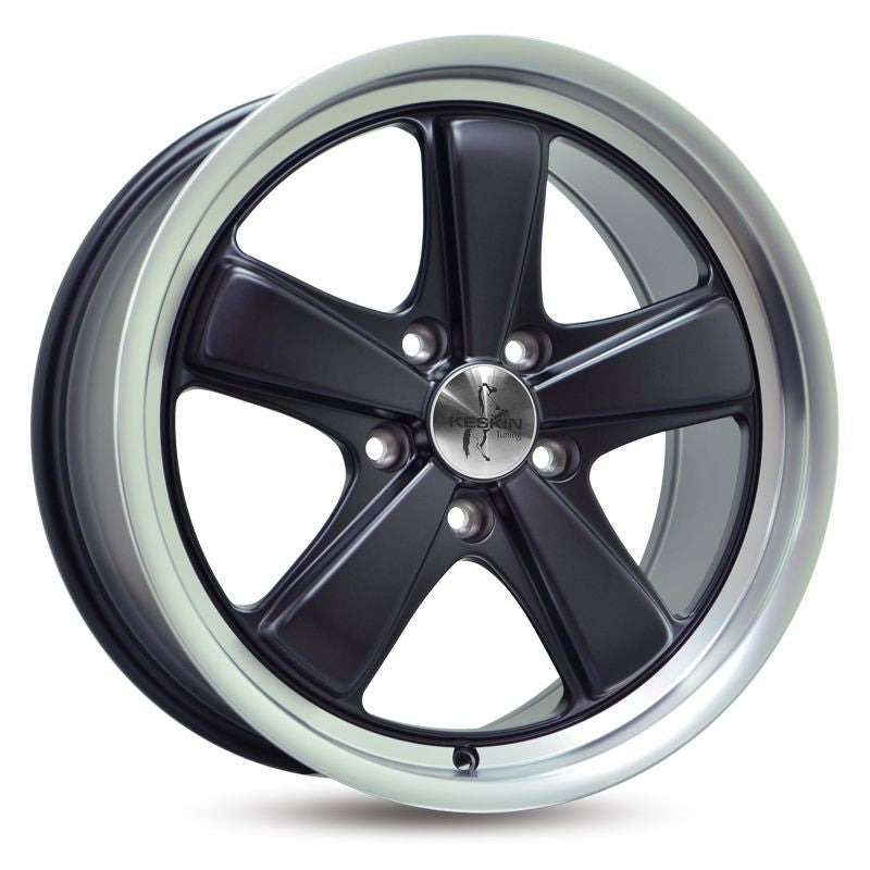 Keskin KTPO1 Alufælge 19" 5x130 ET50 – Poleret/sort mat (sæt á 4)