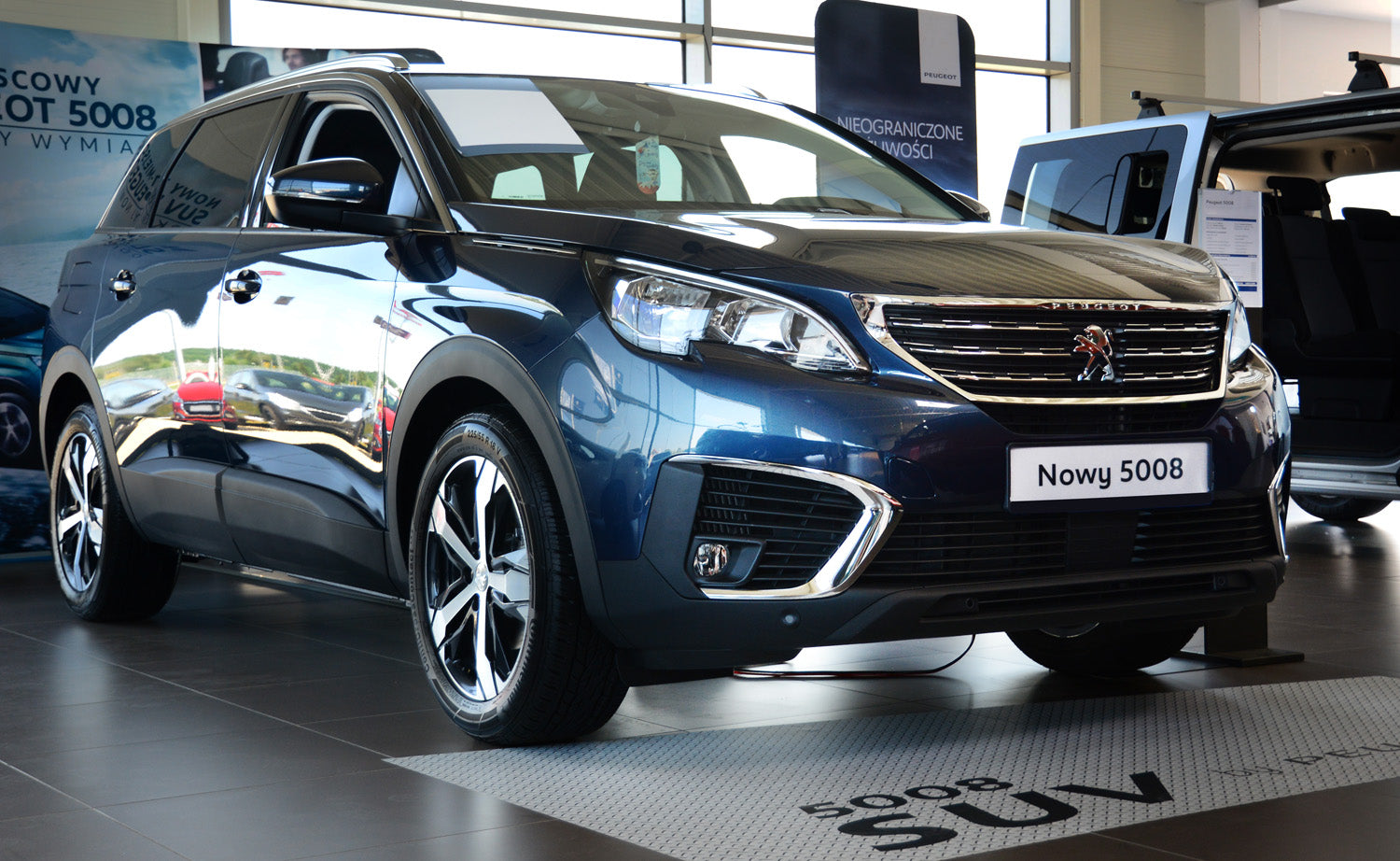 Læssekantbeskytter Peugeot 5008 II 2017-2024 - Stål