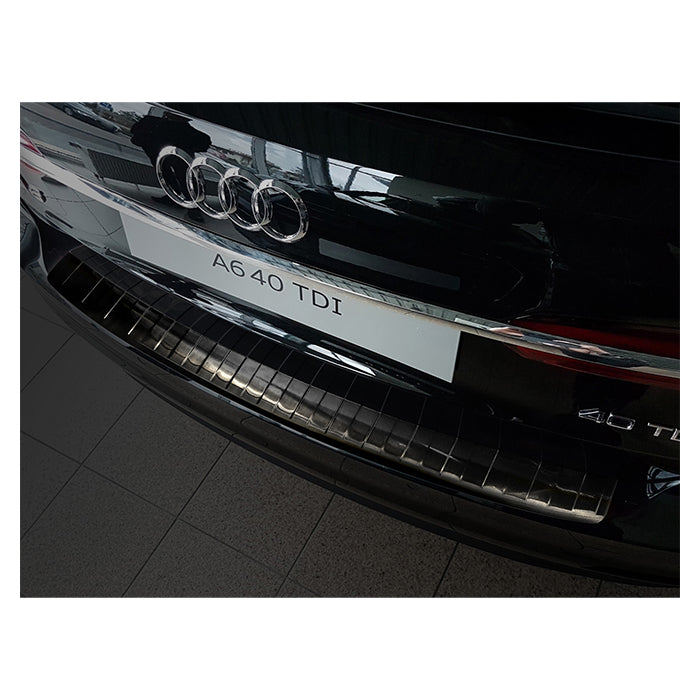 Læssekantbeskytter Audi A6 C8 Avant 2018- Sort