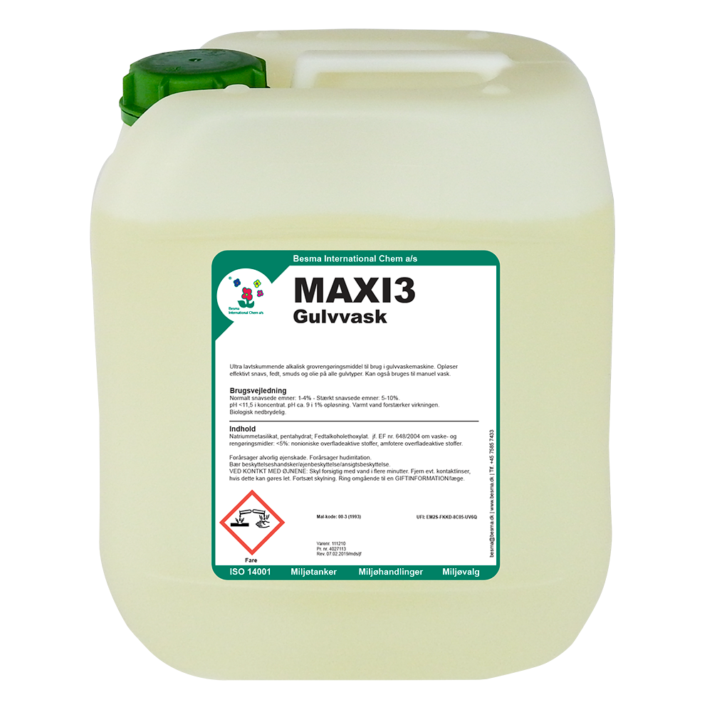 Besma Maxi 3 Gulvvask