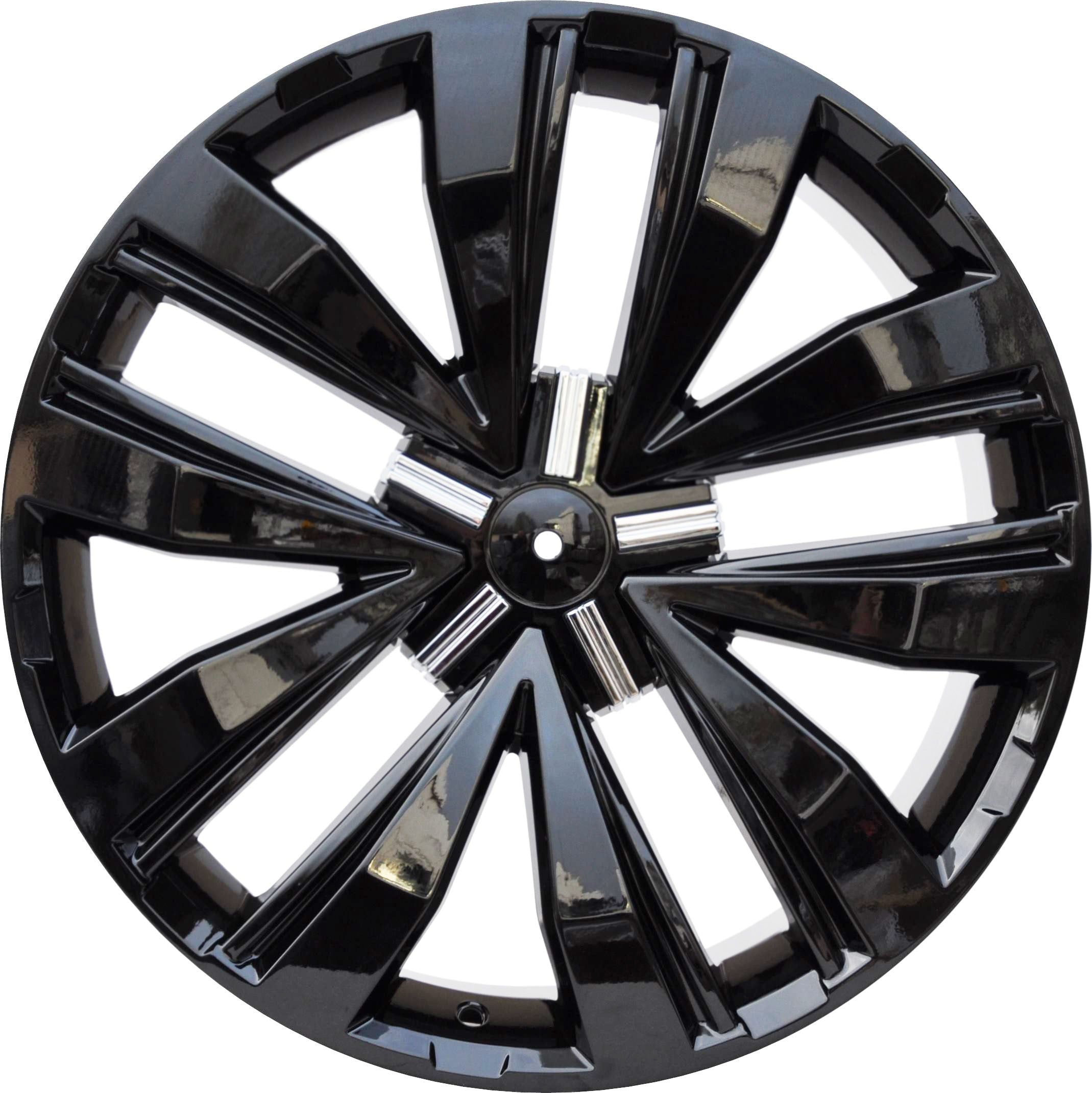 PDW 5377 Alufælge 20" 5x120 ET45 – Sort (sæt á 4)