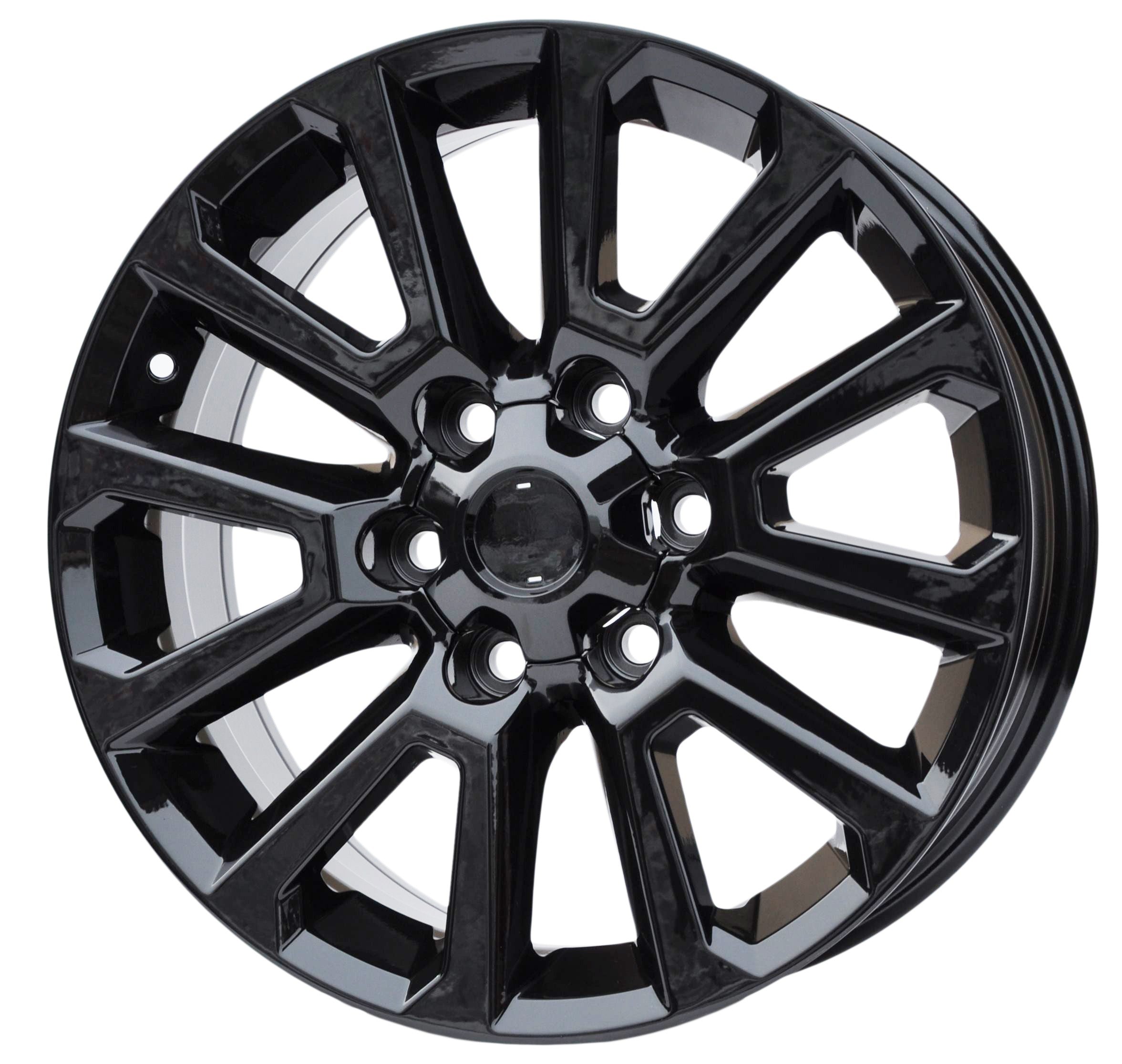 PDW 1072 Alufælge 18" 6x139.7 ET25 – Sort (sæt á 4)