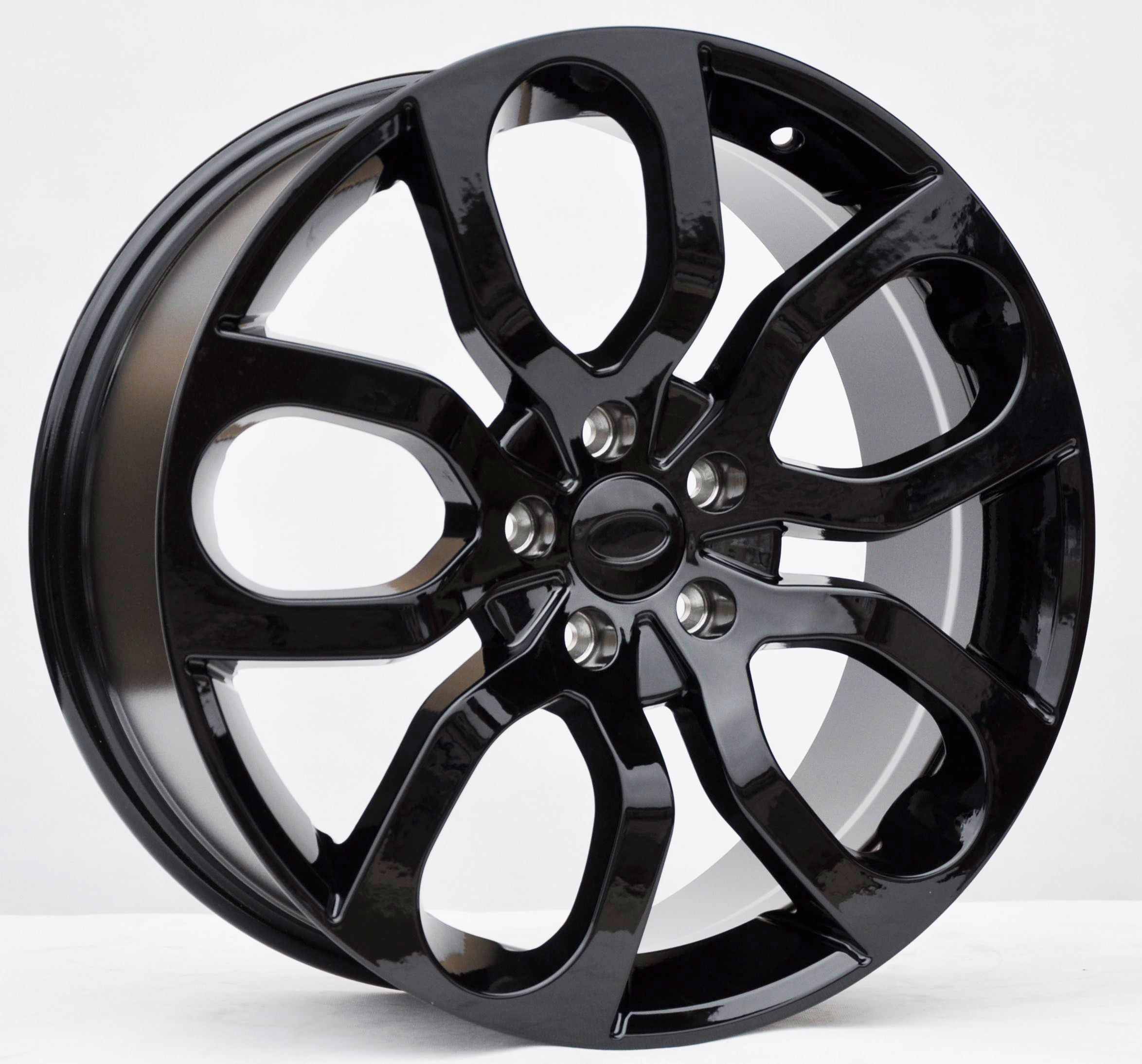 PDW 1687 Alufælge 18" 5x108 ET45 – Sort (sæt á 4)