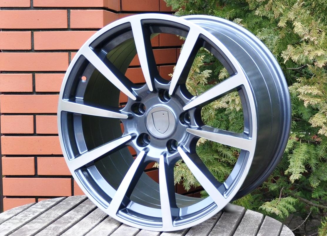 PDW 1067/547 Alufælge 19" 5x130 ET50 – Poleret/grafit (sæt á 4)