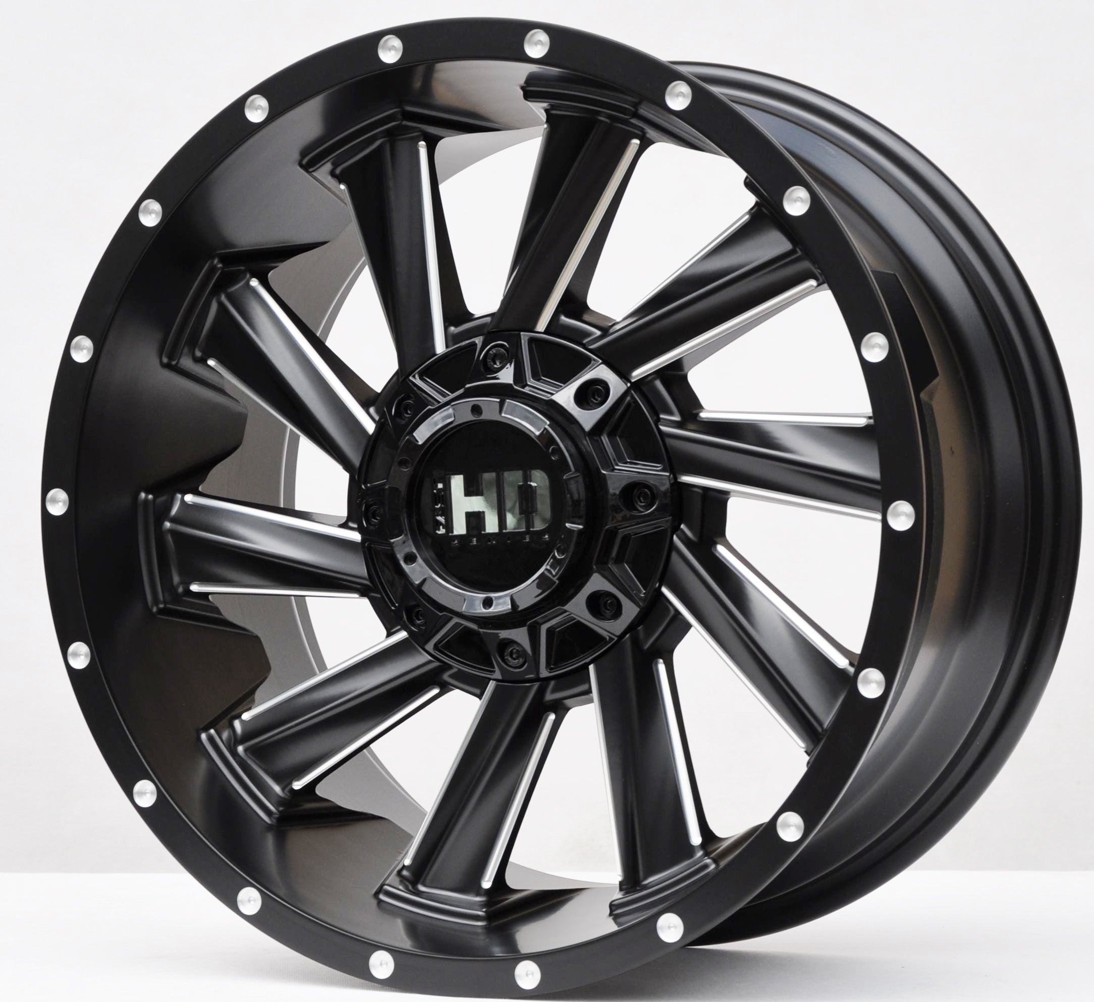 PDW 1323 Alufælge 18" 6x139.7 ET0 – Sort (sæt á 4)