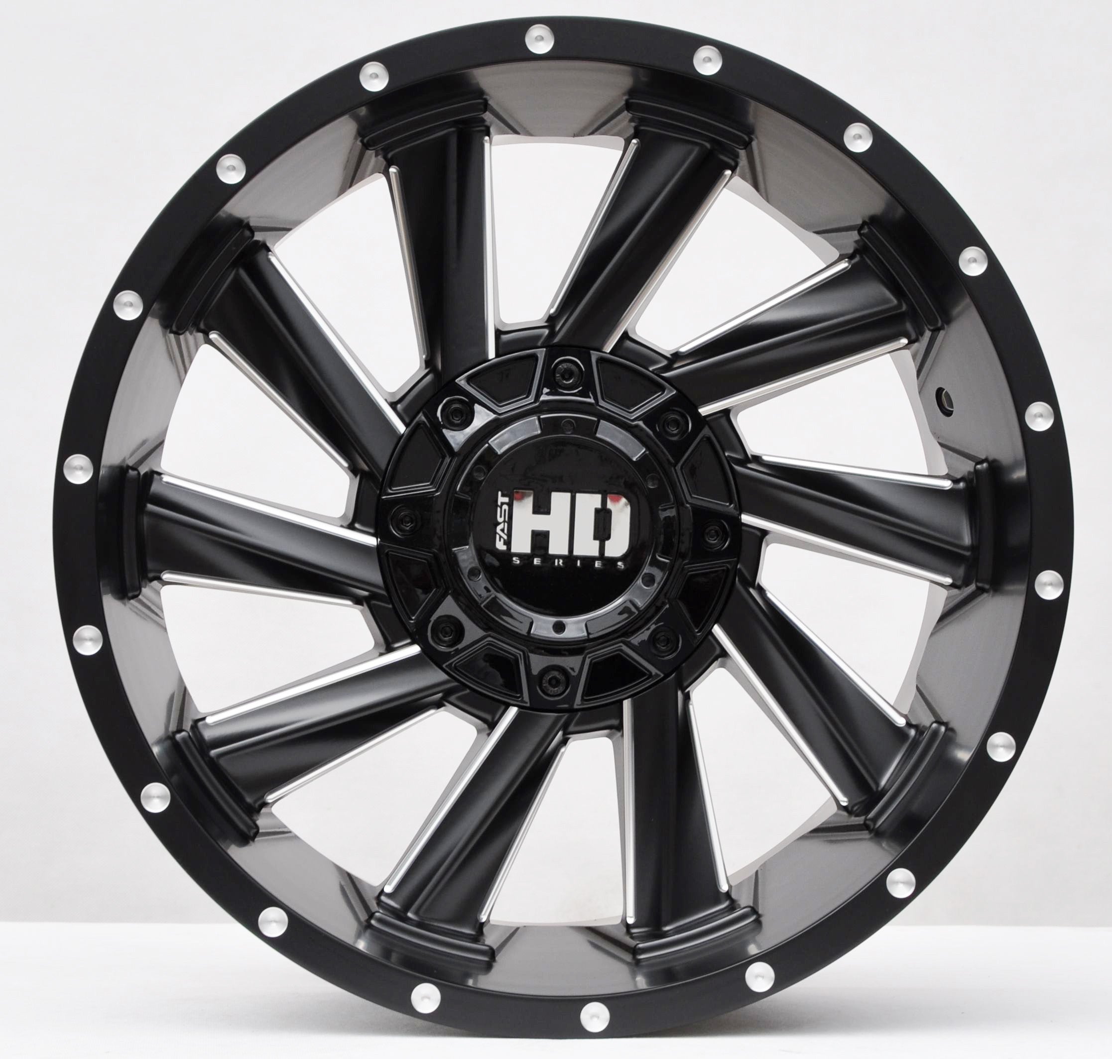 PDW 1323 Alufælge 18" 6x139.7 ET0 – Sort (sæt á 4)