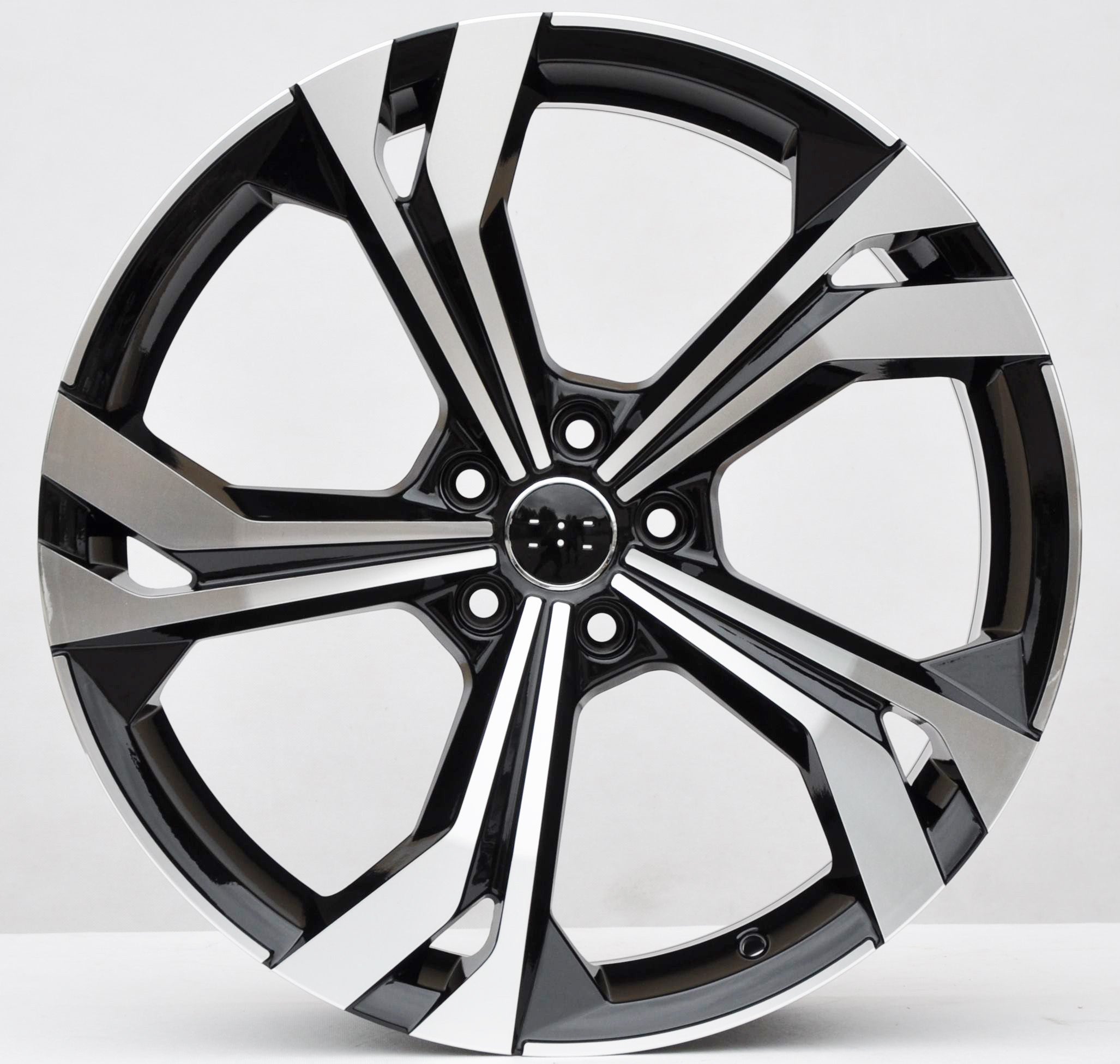 PDW 5873 Alufælge 20" 5x112 ET36 – Poleret/sort (sæt á 4)