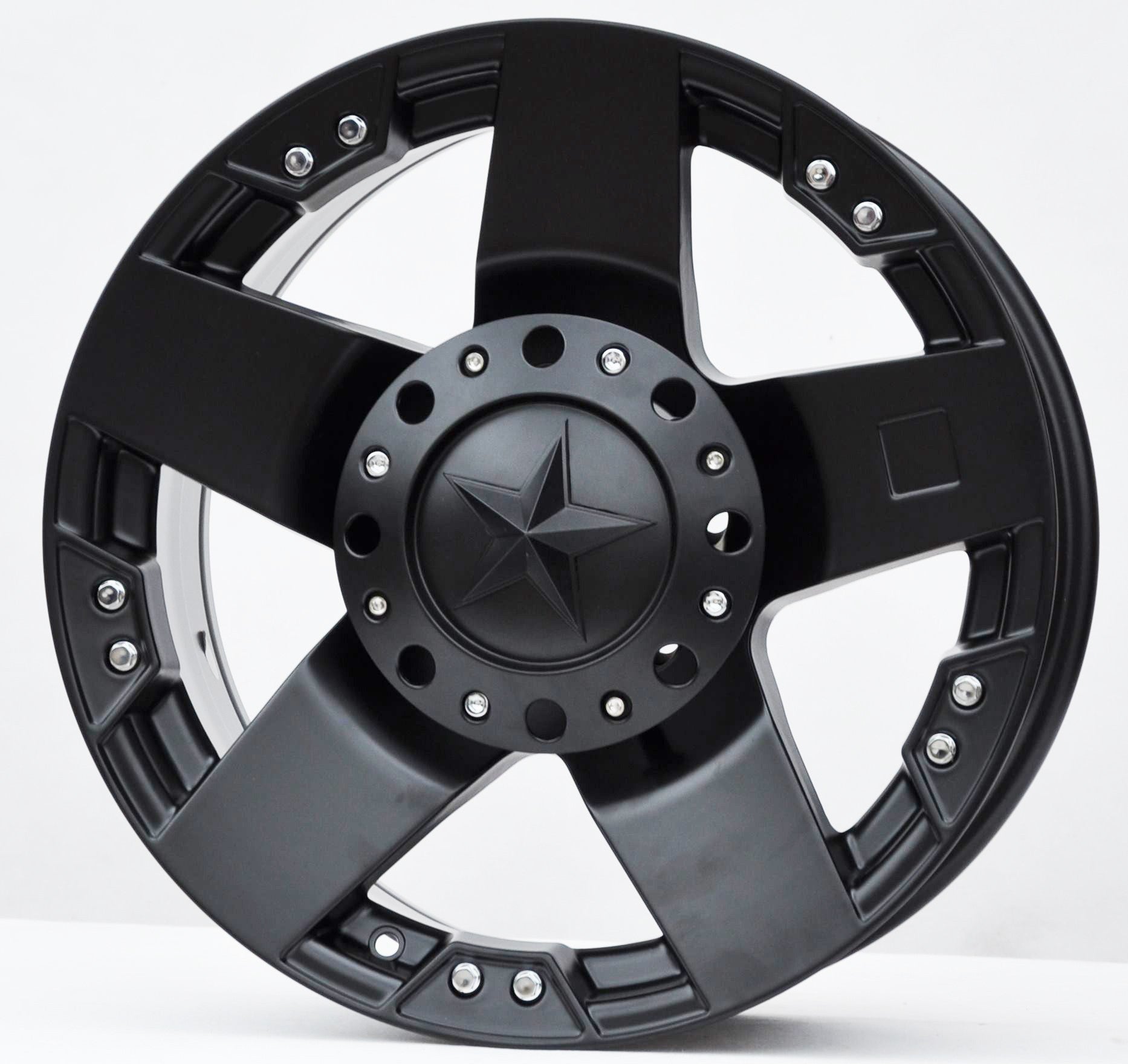 PDW 5187 Alufælge 18" 5x150 ET-12 – Sort (sæt á 4)