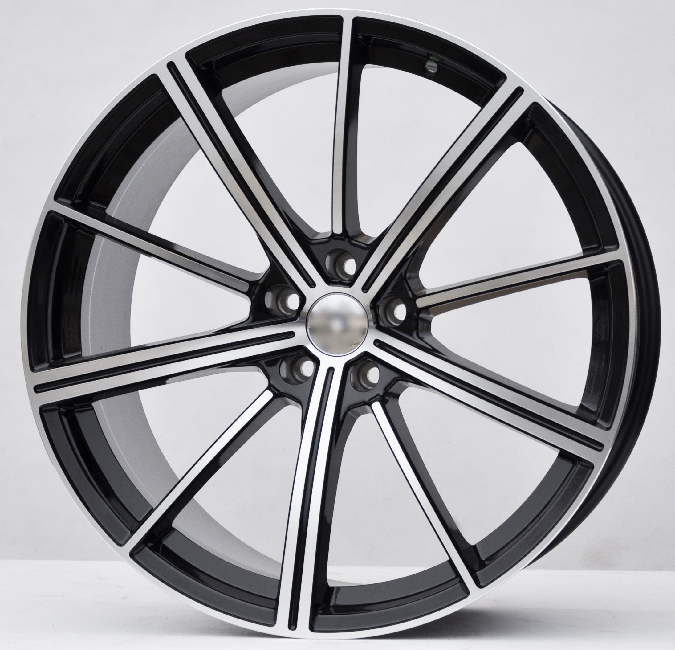 PDW 238 Alufælge 21" 5x112 ET20 – Poleret/sort (sæt á 4)
