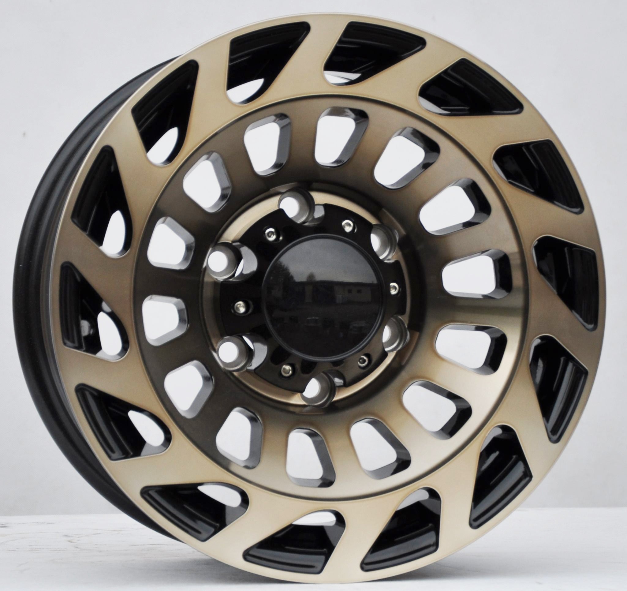 PDW 2143 Alufælge 15" 6x139.7 ET0 – Sort (sæt á 4)