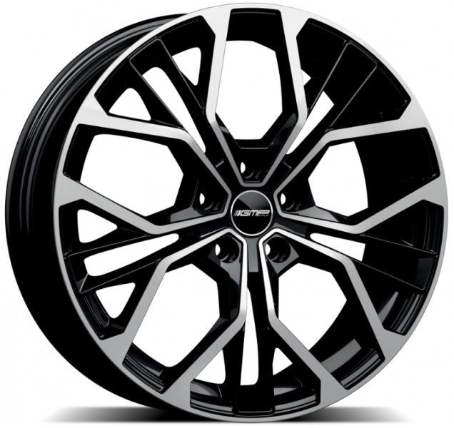 GMP Italia MATISSE Alufælge 18" 5x114.3 ET50 – Poleret/sort mat (sæt á 4)