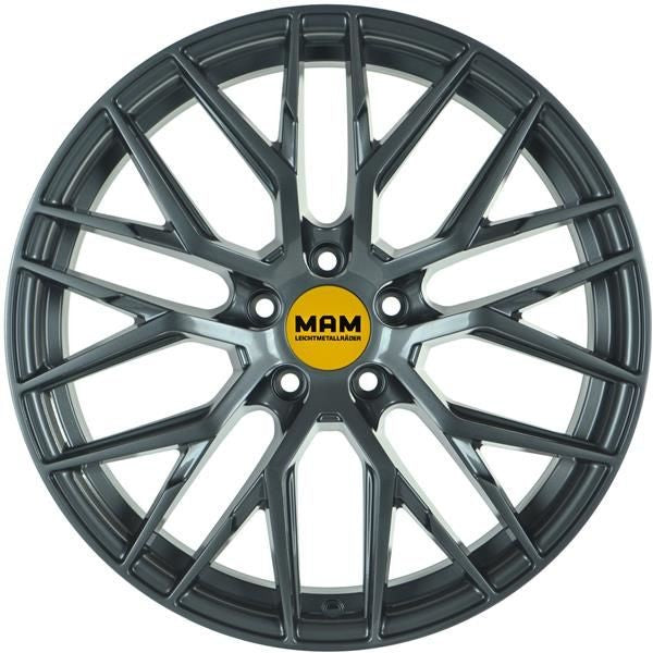 MAM RS4 Alufælge 19" 5x112 ET45 – Gun metal (sæt á 4)