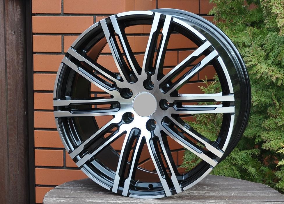 PDW 1026 Alufælge 21" 5x130 ET50 – Poleret/sort (sæt á 4)