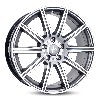 Keskin KT16 Alufælge 19" 5x112 ET45 – Poleret/grafit (sæt á 4)