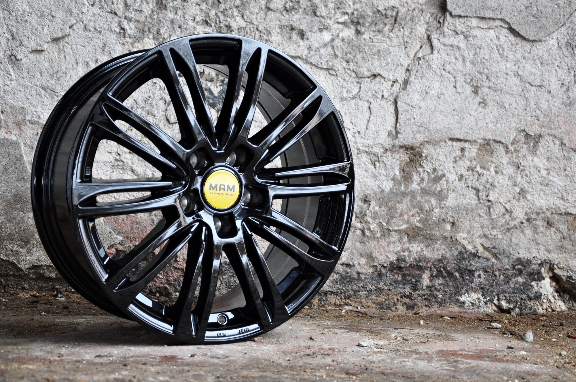 MAM A4 Alufælge 19" 5x112 ET30 – Sort (sæt á 4)