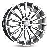 Keskin KT18 Alufælge 17" 5x112 ET48 – Poleret/grafit (sæt á 4)