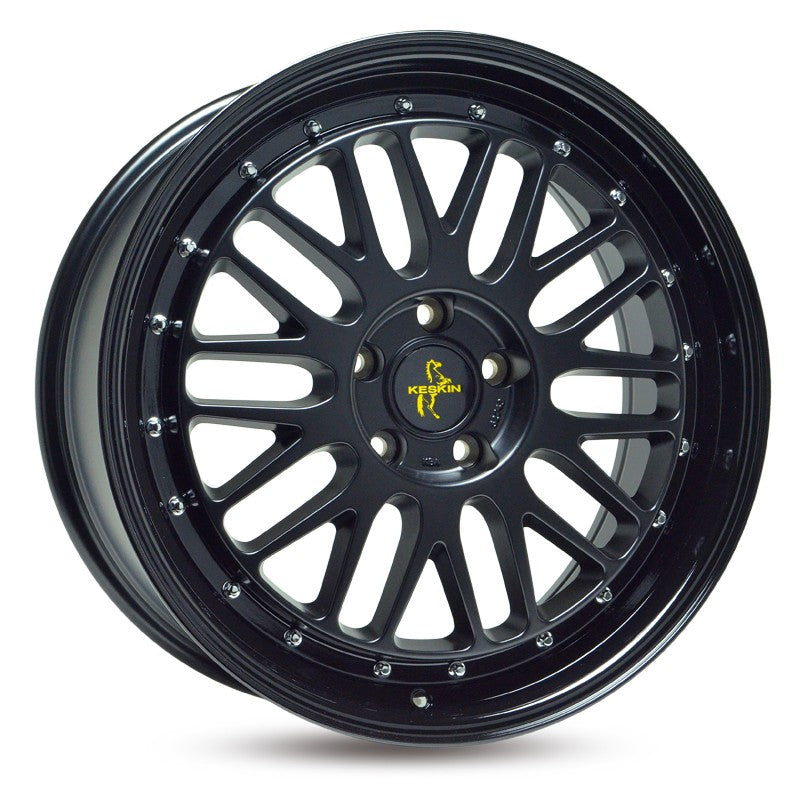 Keskin KT22 Alufælge 18" 5x108 ET45 – Sort (sæt á 4)