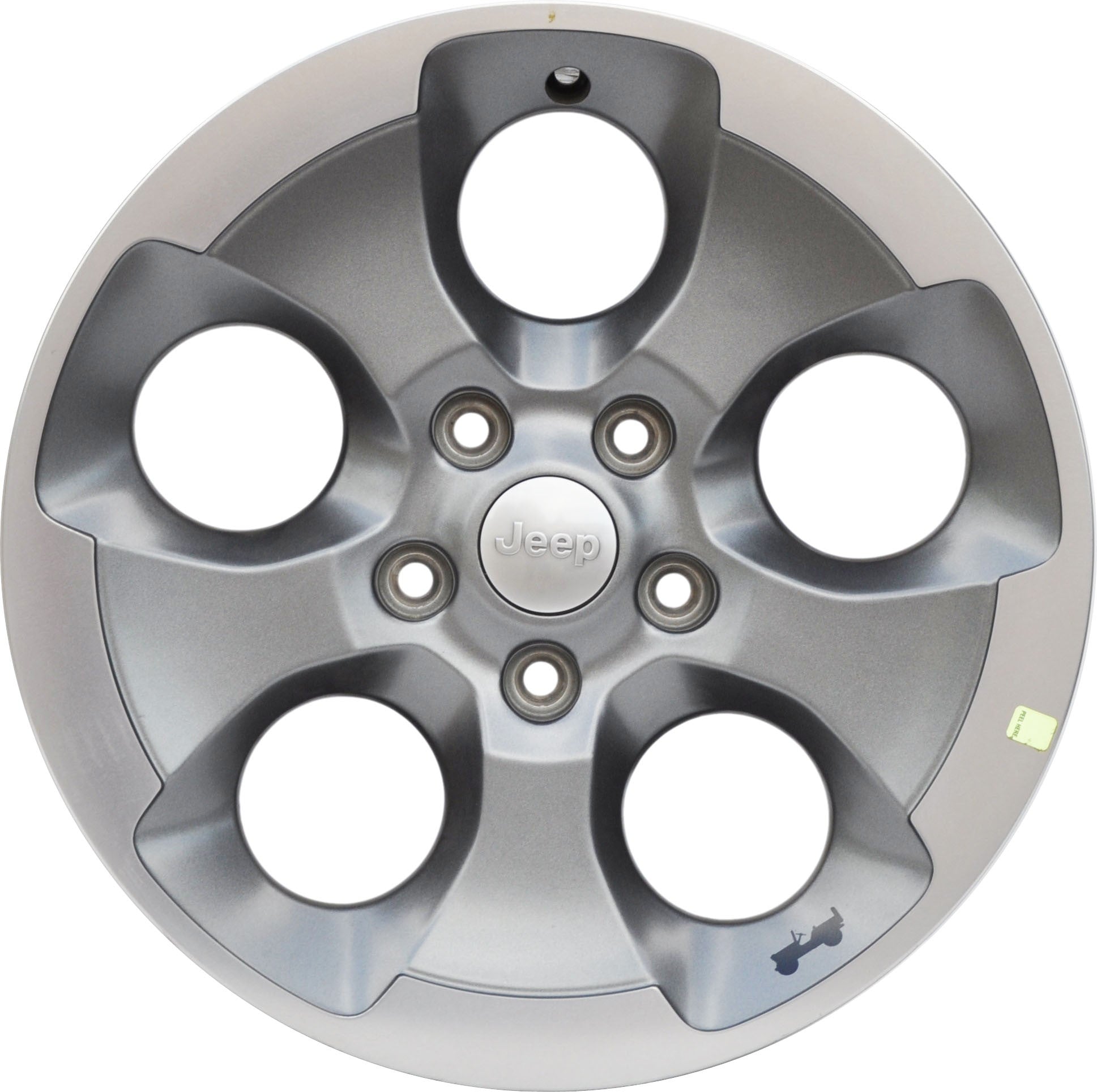 Jeep (oryginalne OEM) 5ZD03TRMAA Alufælge 18" 5x127 ET44.5 – Poleret/grafit (sæt á 4)