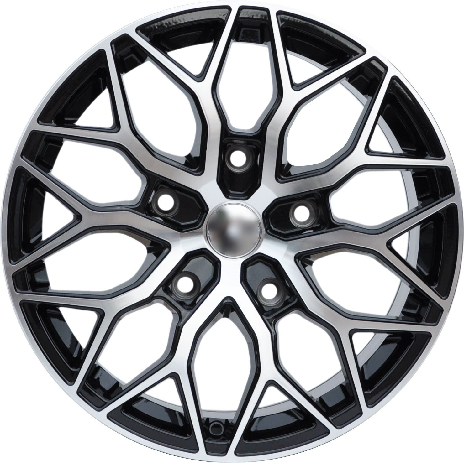 PDW 0319 Alufælge 18" 5x160 ET50 – Poleret/sort (sæt á 4)