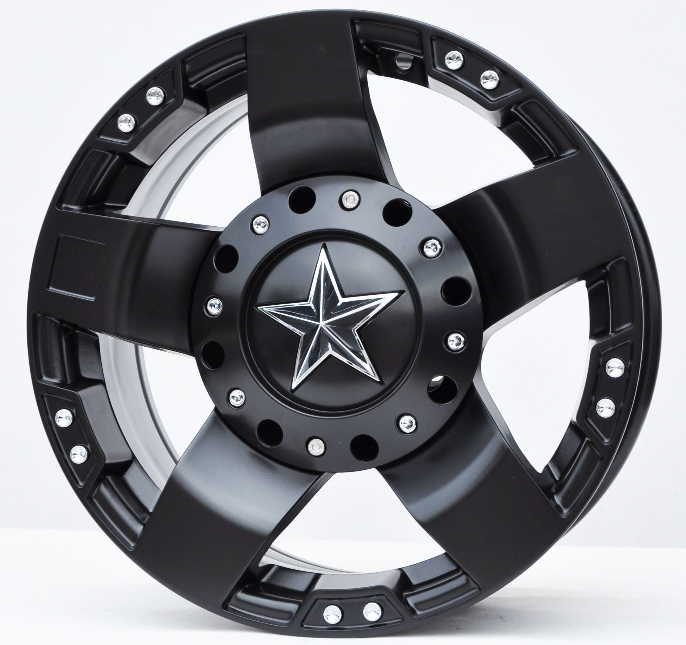 PDW 5137 Alufælge 16" 6x139.7 ET0 – Sort (sæt á 4)