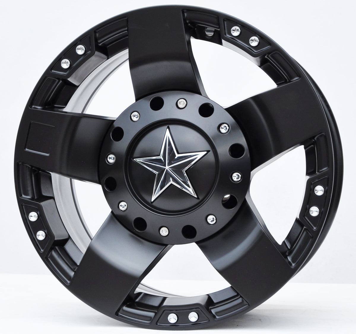 PDW 5137 Alufælge 16" 8J 6x139.7 ET0 – Sort (sæt á 4)