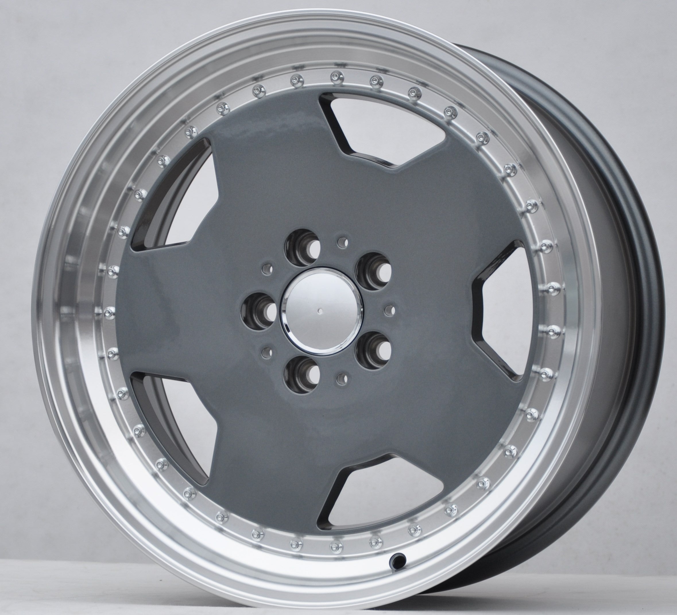 PDW 5852/aero 3 Alufælge 18" 5x112 ET35 – Gun metal (sæt á 4)