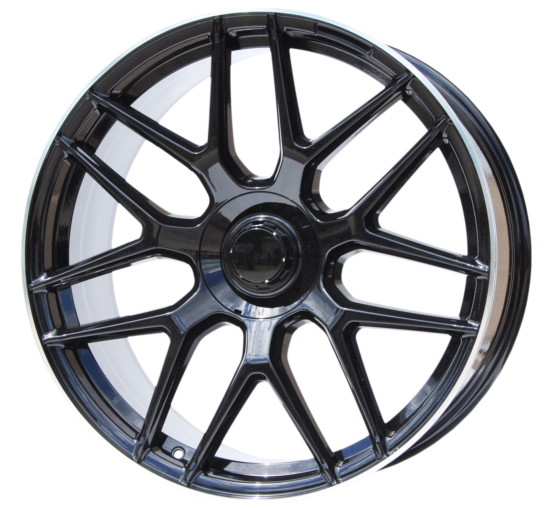 PDW 7102 Alufælge 23" 5x130 ET33 – Black perl (sæt á 4)