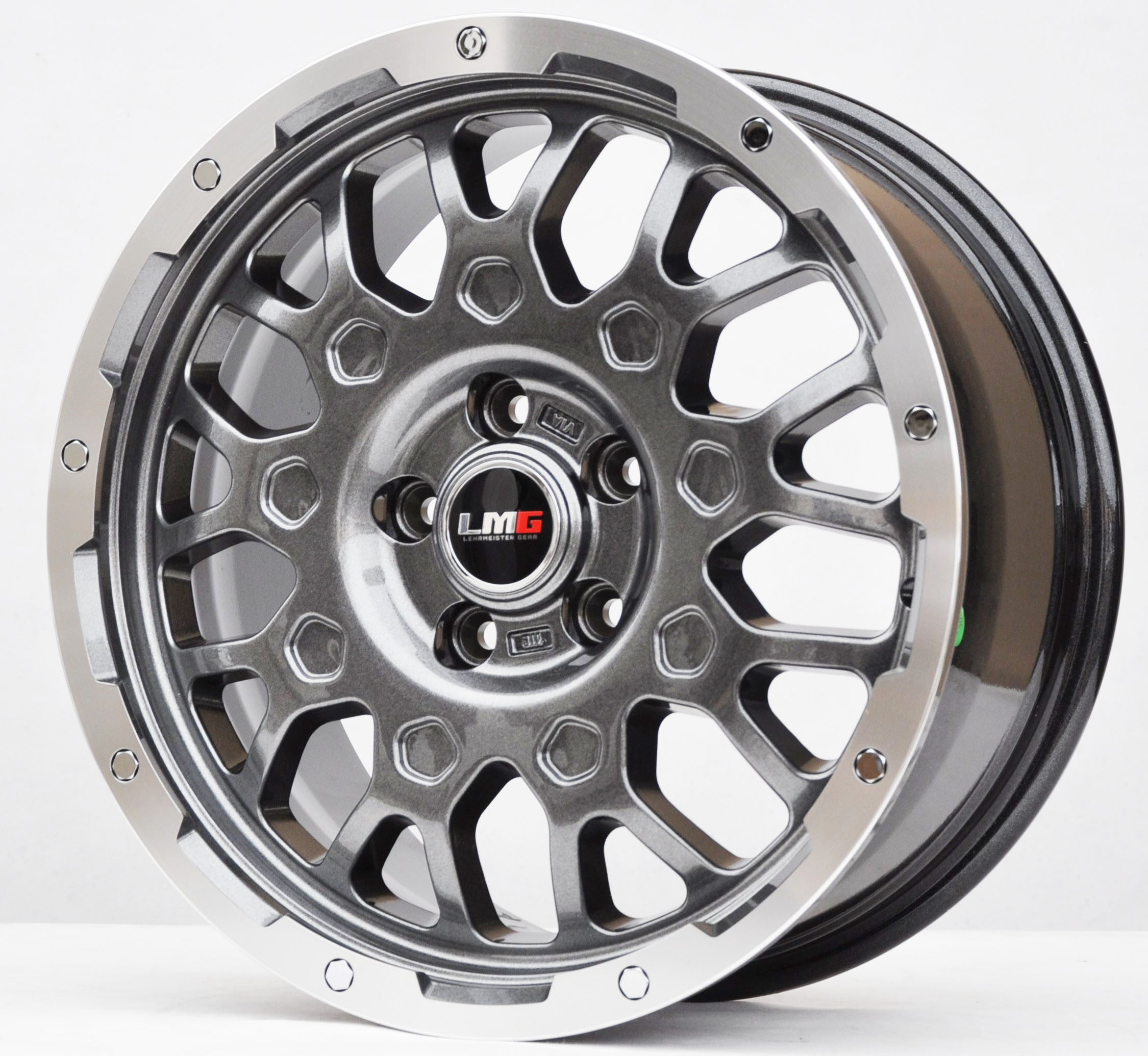Toro Corsa MS-9W Alufælge 17" 5x114.3 ET42 – Gun metal (sæt á 4)