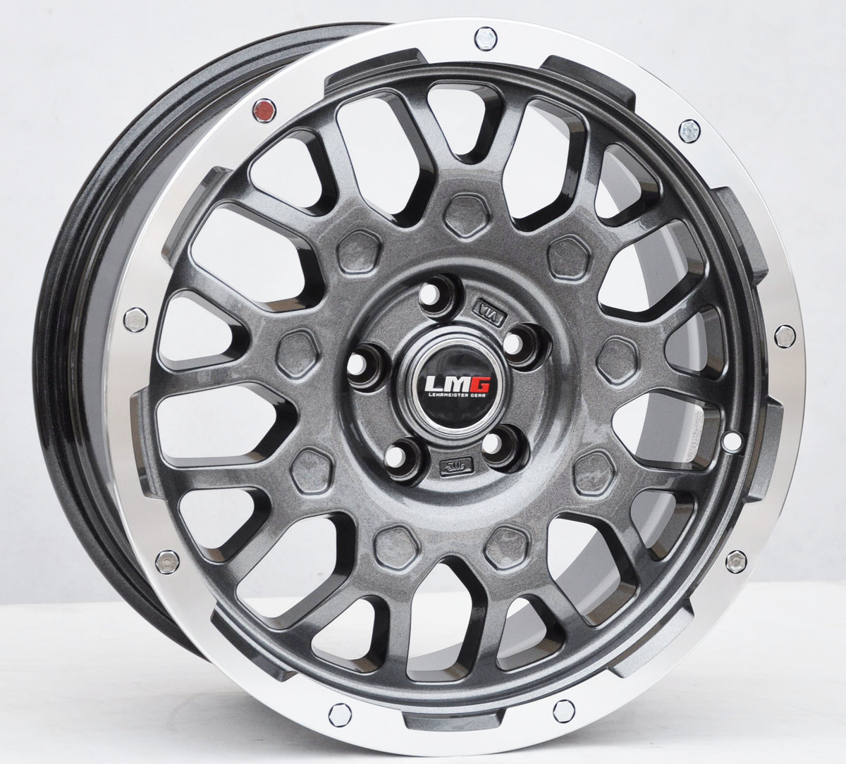 Toro Corsa MS-9W Alufælge 17" 5x114.3 ET42 – Gun metal (sæt á 4)