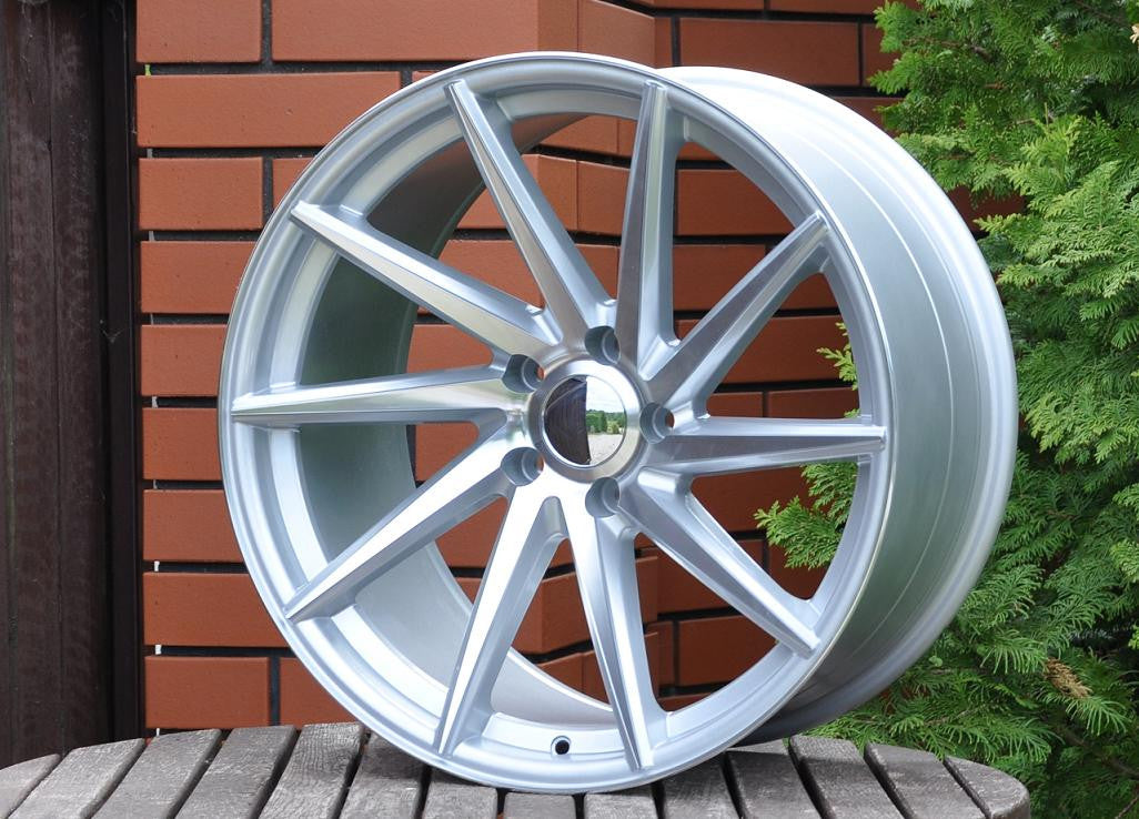 PDW 1059MS099 Alufælge 19" 5x112 ET35 – Poleret/sølv (sæt á 4)