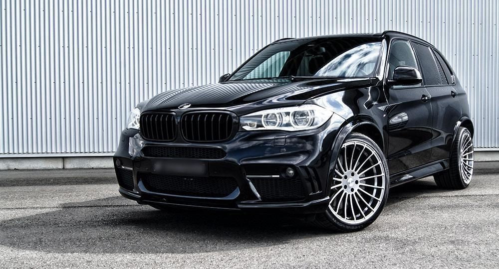 Haxer 010H Alufælge 22" 5x120 ET40 – Sølv (sæt á 4)