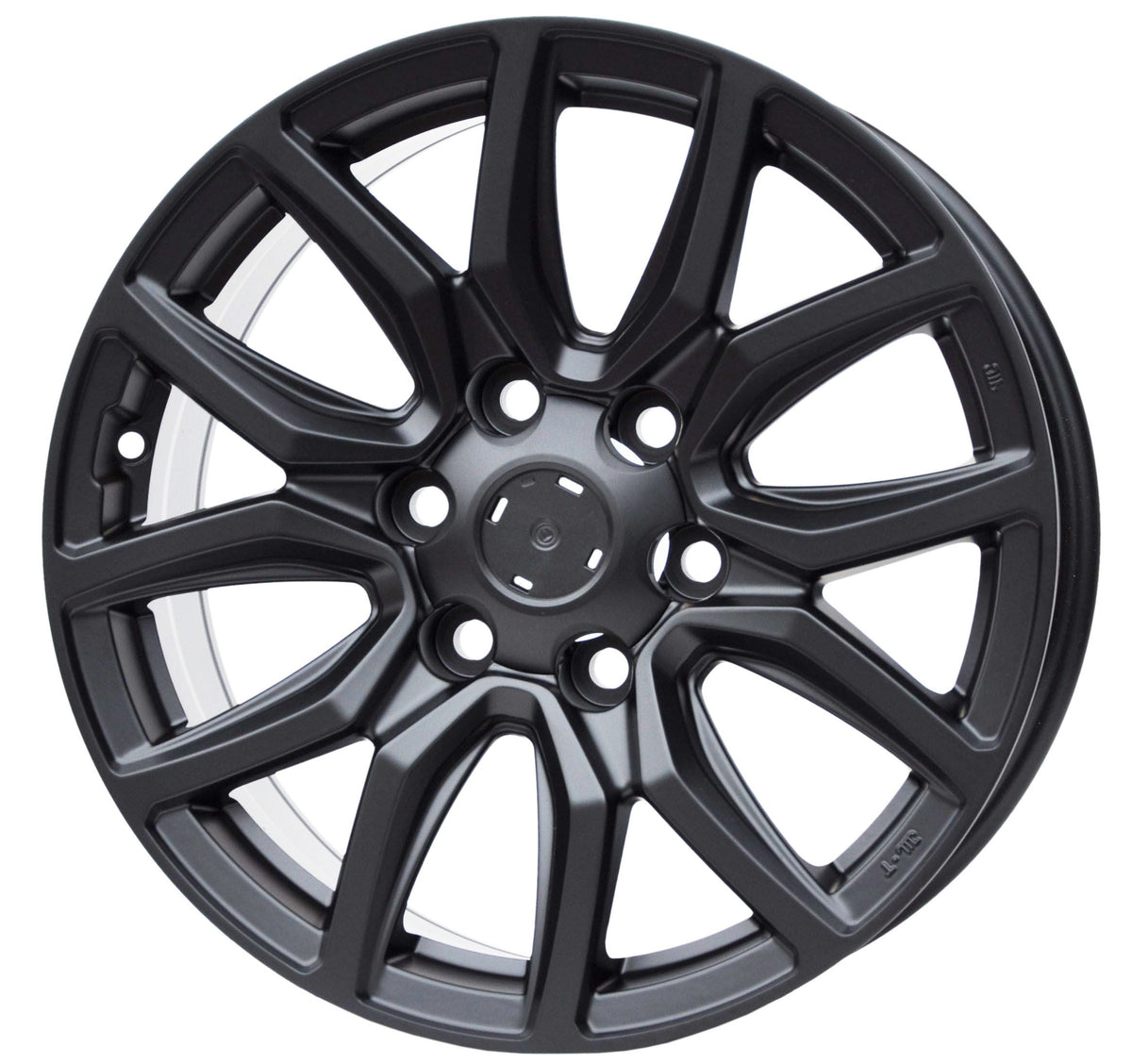 PDW 6238 Alufælge 18" 7,5J 6x139.7 ET30 – Poleret/sort pulverlakeret (sæt á 4)