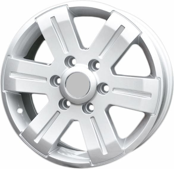 PDW 562 Alufælge 16" 6x125 ET55 – Sølv (sæt á 4)