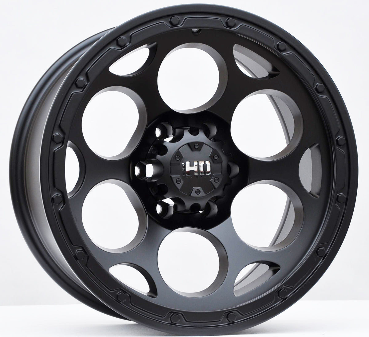 Toro Corsa 5748 Alufælge 17" 9J 6x139.7 ET-10 – Sort (sæt á 4)
