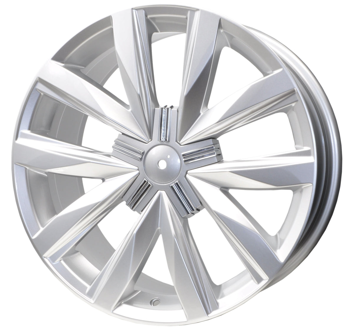 PDW 1351 Alufælge 18" 8J 5x120 ET50 – Sølv (sæt á 4)