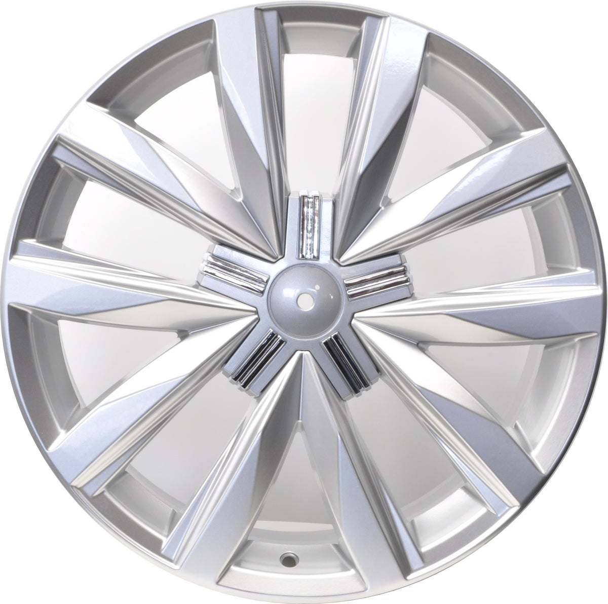 PDW 1351 Alufælge 18" 8J 5x120 ET50 – Sølv (sæt á 4)