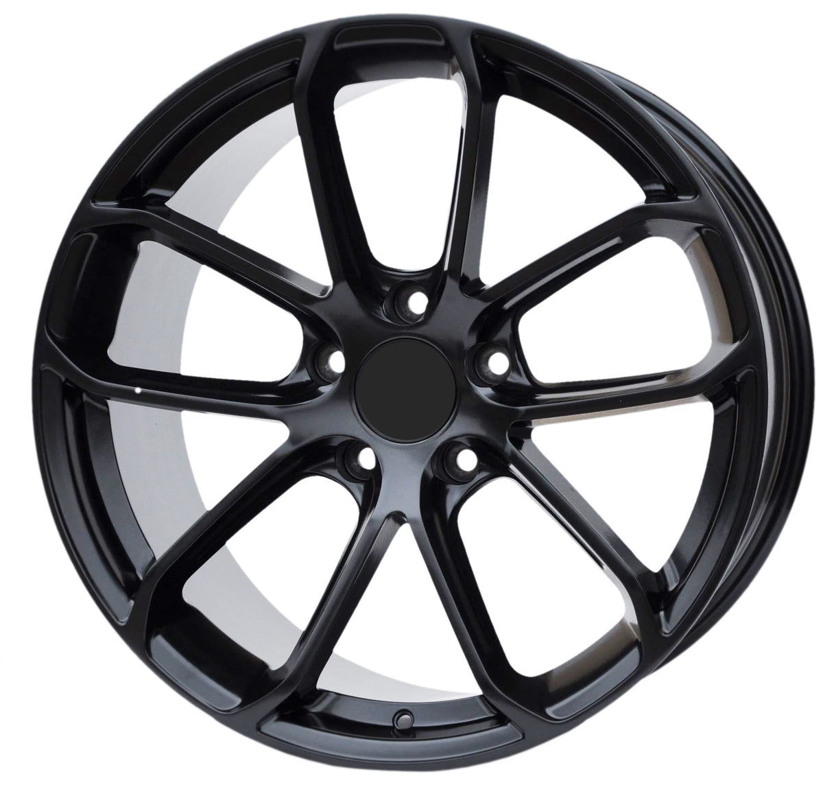 PDW 5084 Alufælge 21" 9,5/11J 5x130 ET46 – Sort (sæt á 4)