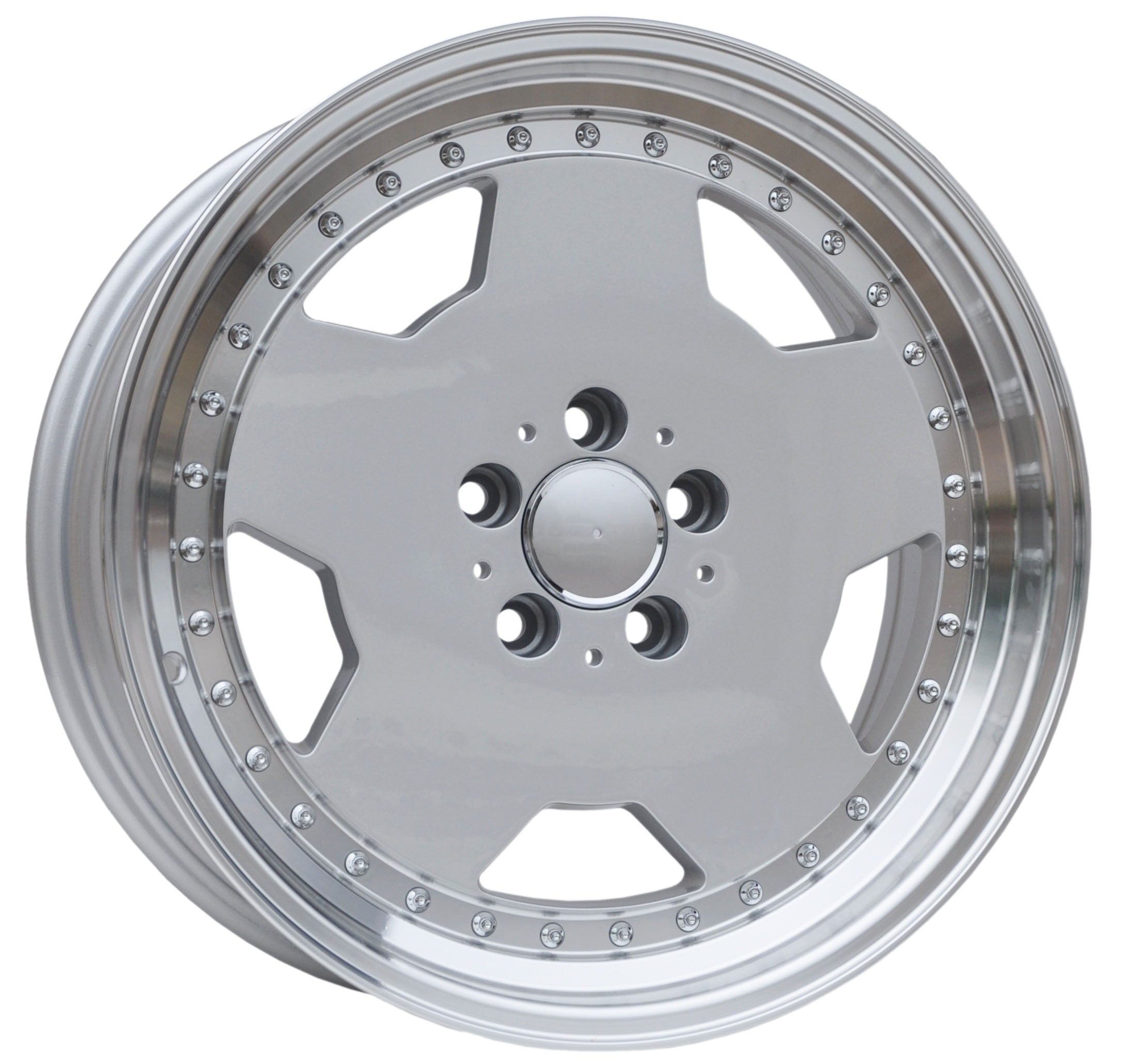 PDW 5852/aero 3 Alufælge 18" 5x112 ET35 – Sølv (sæt á 4)