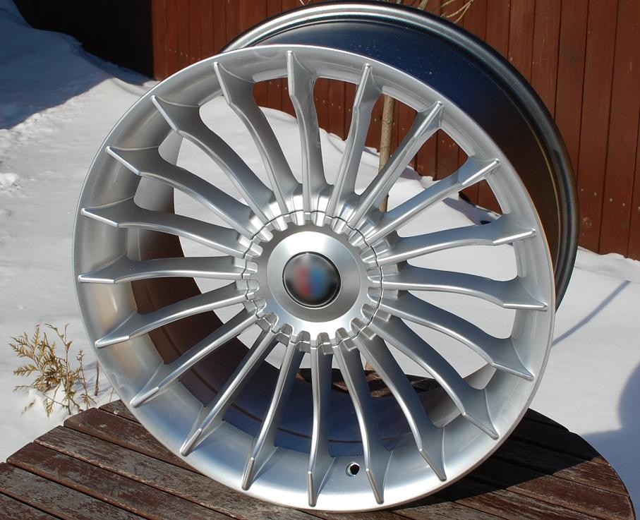 PDW 273 Alufælge 18" 5x120 ET33 – Sølv (sæt á 4)