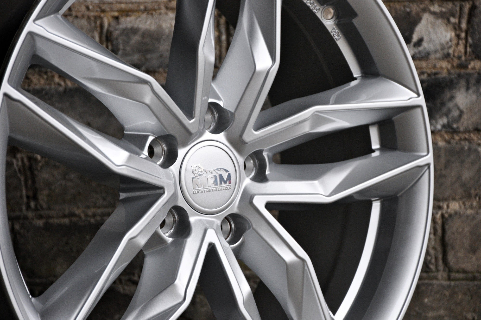 MAM RS3 Alufælge 16" 5x112 ET48 – Sølv (sæt á 4)