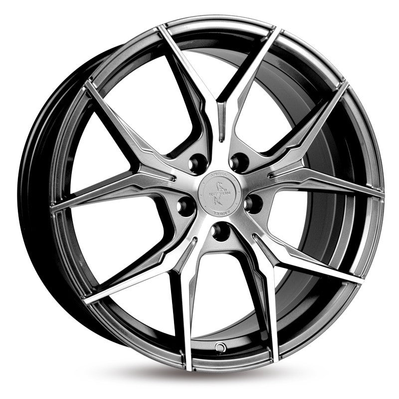 Keskin KT19 Alufælge 18" 5x112 ET30 – Poleret/grafit (sæt á 4)