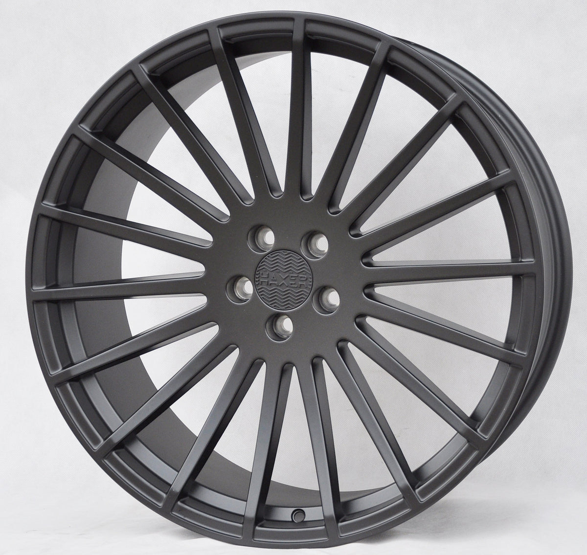 Haxer 010H Alufælge 22" 10,5/11,5J 5x120 ET40 – Sort (sæt á 4)
