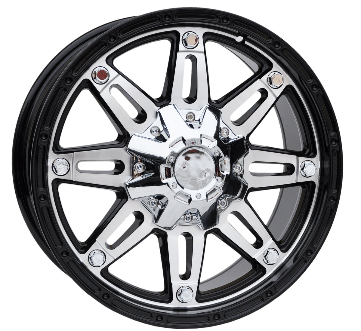 Toro Corsa QC801 Alufælge 17" 8J 6x139.7 ET0 – Sort (sæt á 4)