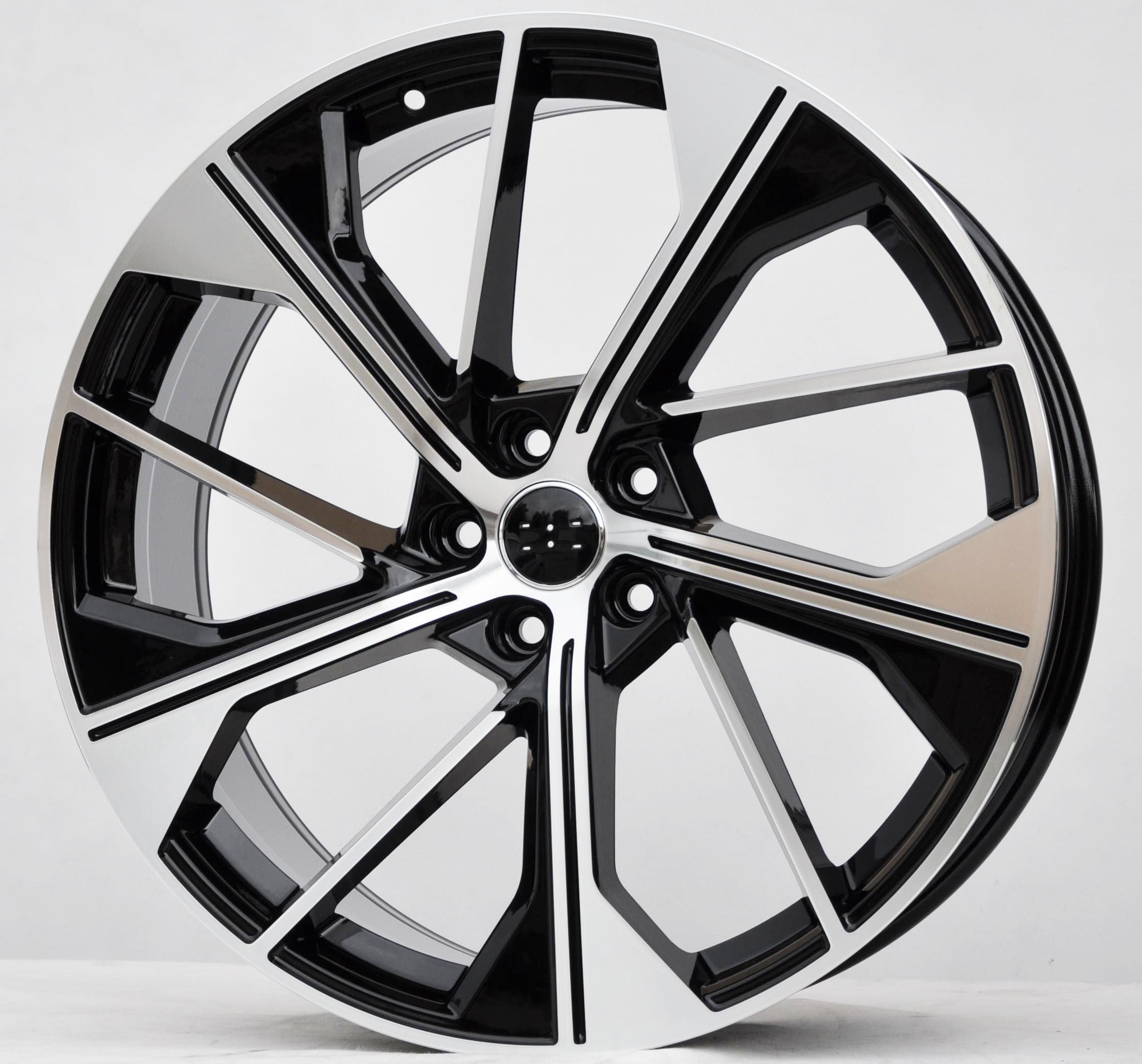 PDW 5907 Alufælge 21" 5x112 ET34 – Poleret/sort (sæt á 4)