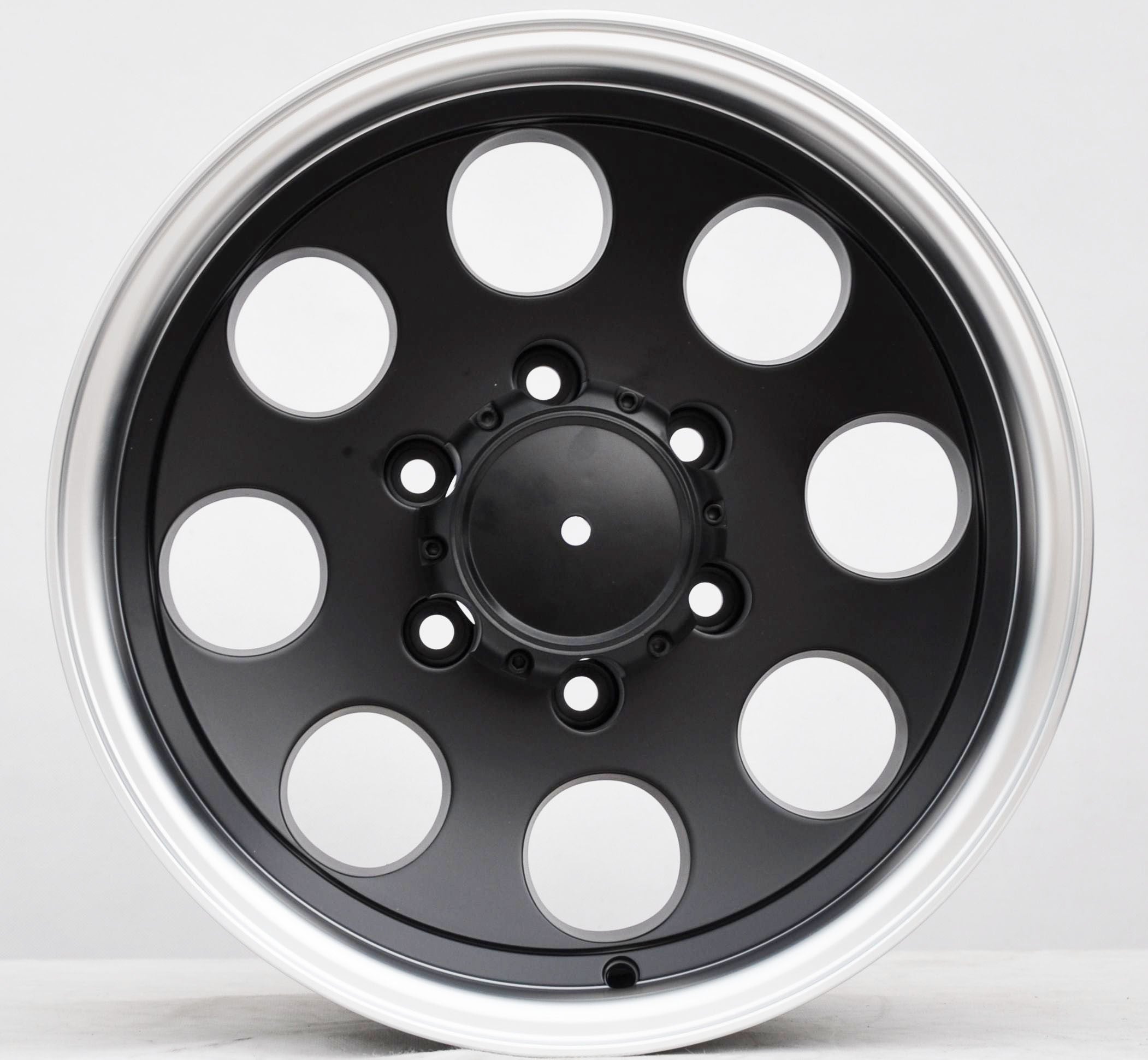 PDW 997 Alufælge 16" 6x139.7 ET0 – Poleret/sort mat (sæt á 4)