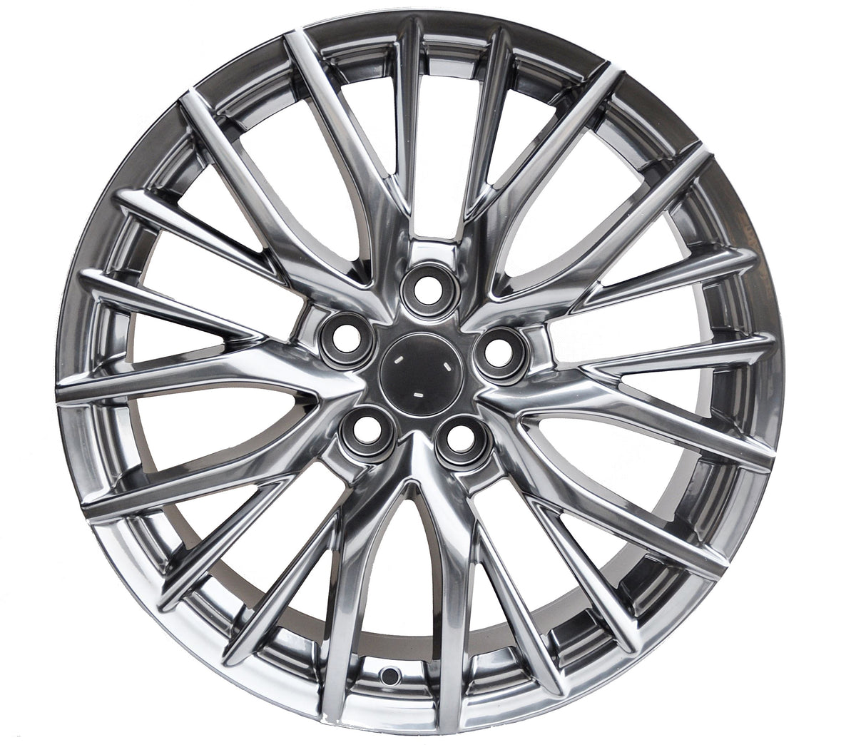 PDW 0133 Alufælge 19" 8J 5x114.3 ET35 – Røgfarvet (sæt á 4)