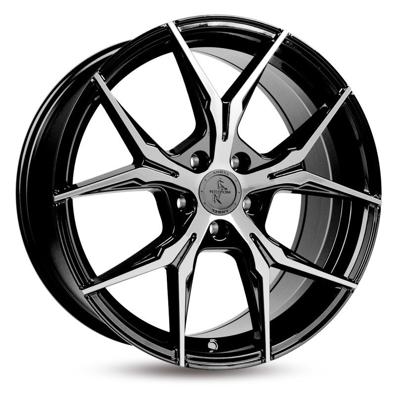 Keskin KT19 Alufælge 18" 5x120 ET35 – Poleret/sort (sæt á 4)