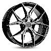 Keskin KT19 Alufælge 18" 5x120 ET35 – Poleret/sort (sæt á 4)